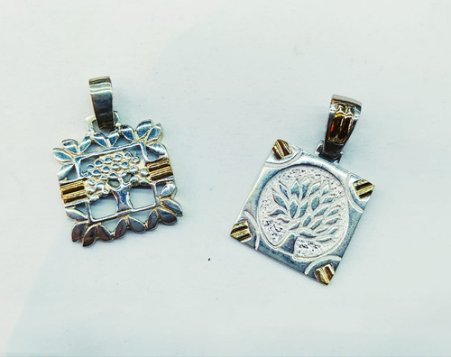 Dijes De Árbol De La Vida. Plata 925. C8