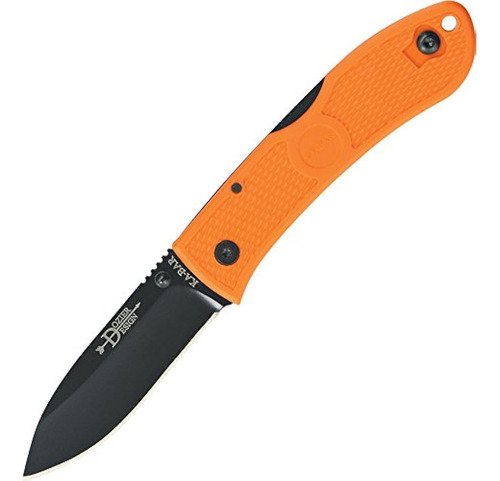 Kabar Dozier Plegable Cazador En Blaze Naranja