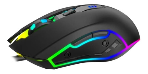 Imagem 3 de 6 de Mouse Gamer Rgb Lehmox Óptico Led