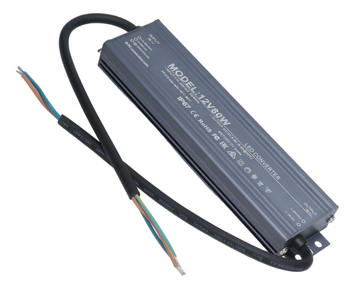 Controlador Led De Fuente De Alimentación Ip67 Del Convertid