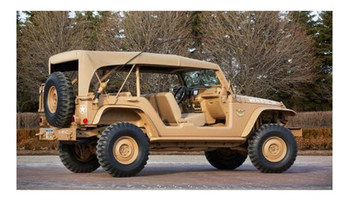 Kit Beige Arena Jeep Militar Poliuretano Semimate X4 Lts