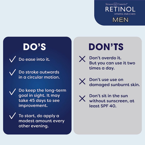Retinol - Crema De Ojos Para Hombre Minimizar Signos Envejec