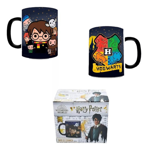 Taza Para Café Harry Potter Tarro Original Con Caja 325ml