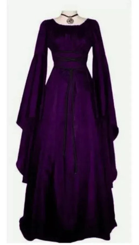 Vestido Vintage Para Mujer Vestido Medieval De Halloween A