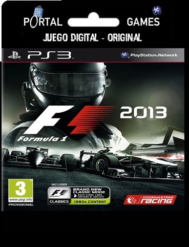 F1 Formula 1 2013 Edicion Clasica Ps3