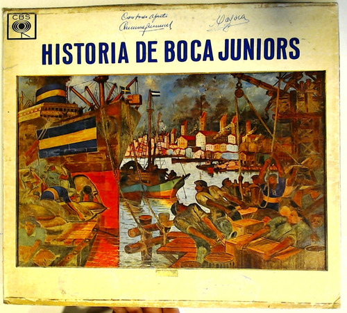 Historia De Boca Juniors Vinilo
