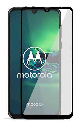Mica Cristal 5d Semi Curva Para Moto G8 Play G8 Plus E6 Plus