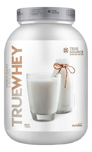 True Whey 728g - Natural - True Source Isolado E Hidrolisado