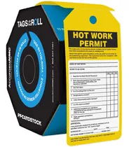 Comprar Papeles Adhesivos Rollo De Inspección Permiso De Trabajo