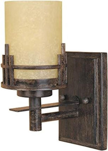 Aplique De Pared Designers Fountain Wm Mission Ridge, Caoba