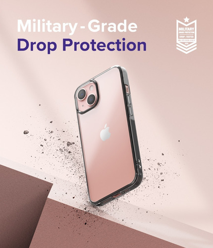 Imagen 2 de 3 de Funda Ringke Fusion Para iPhone 13 6.1 Anti Impacto