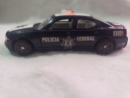 Dodge Charger A Escala 1:64 Policia Federal México Custom