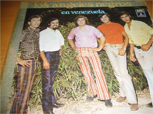 Disco De Acetato Los Ángeles Negros En Venezuela 