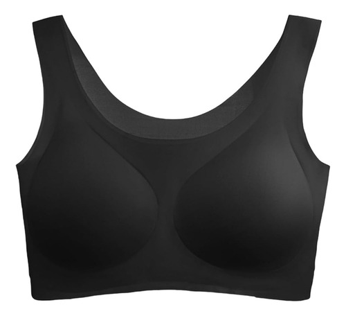 Yi Sujetador Sin Aros Mujer Sin Costuras Push Up Deportivos