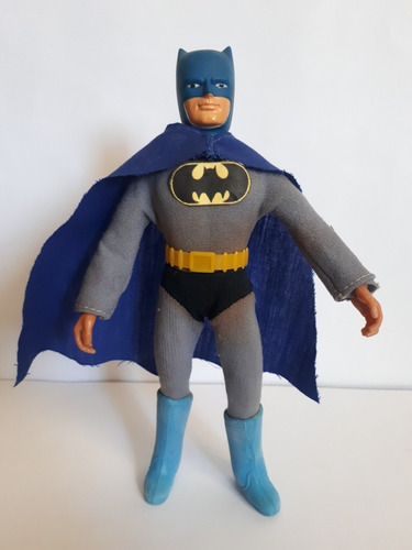 Figura Batman Mego Vintage Del Año 1974 Sin Guantes Capa Rep