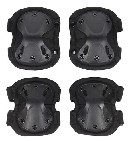 Set Coderas Y Rodilleras Tacticas Deportivas