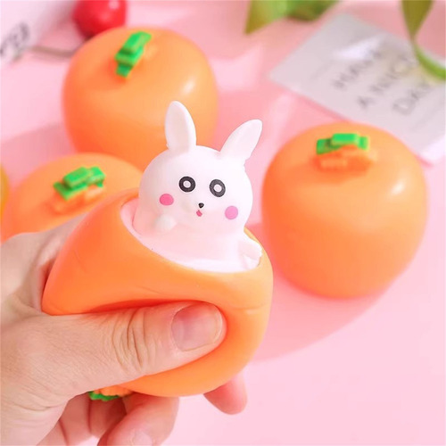 . Juguetes De Bolsillo For Niños Carrot, For Aliviar El Estr