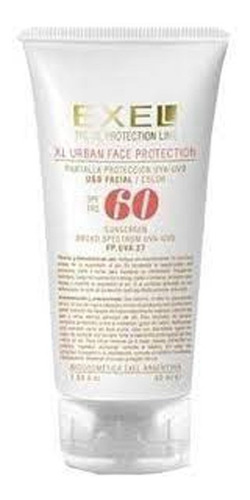 Protector Solar Con Color Exel Facial Factor 60 Fps X 50ml