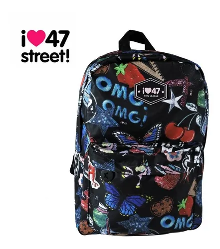 lantano solo Opresor Mochila 47 Street Nena 100% Original Escolar Urbana Mujer