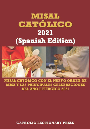 Libro: Misal Católico 2021 (spanish Edition): Misal Católico