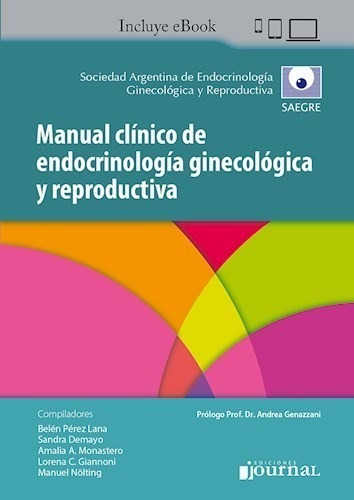 Manual Clínico De Endocrinología Ginecológica 1°ed. - Saegre