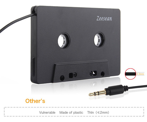 Adaptador De Cinta De Receptor De Casete De Coche