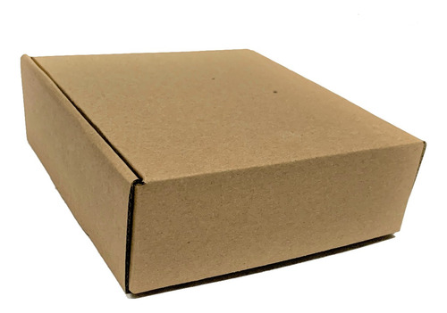 15 Cajas De Cartón 22 X 22 X 4 Cm Autoarmables