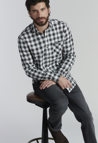 Camisa Denver Fjs Gris Fw25 Ferouch