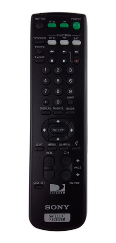 Control Remoto Satellite Para Sony Rm-y812