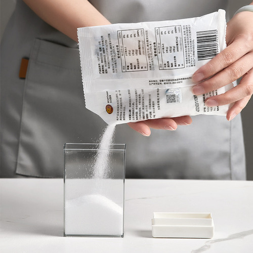 Contenedor Hermético Transparente Para Especias Y Condimento