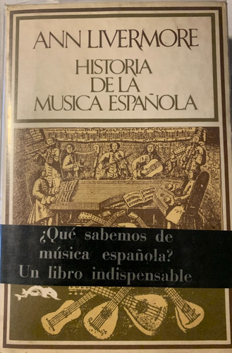 Libro Historia De La Musica Española Ann Livermore Barral