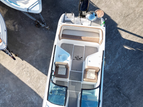 Lancha 19 Pés Rs 190 Com Motor Mercury 100 Hp 4 Tempos 0km