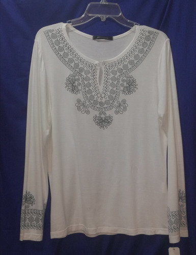 Blusa Ligera Tribal Viscosa Talla X L Holgada C086