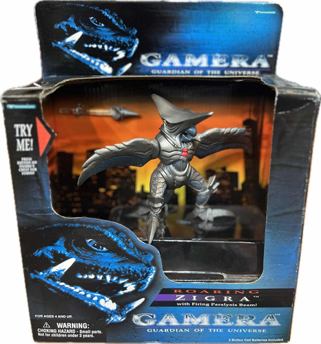 Figura Kaiju Gamera Zigra Guardián Del Universo