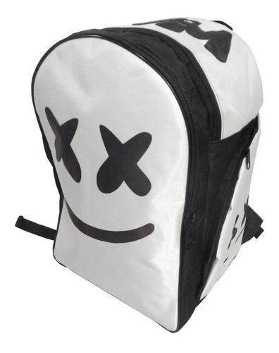 Dj Marshmello Face Mochila Mascara Marshmallow Envio Gratis