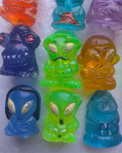 Lote De Hielocos Aliens Coca-coca (Usado)