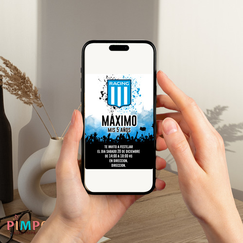 Kit Imprimible Racing Club - Personalizado
