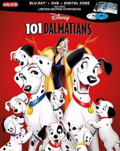 101 Dalmatas Disney Target Pelicula Blu-ray