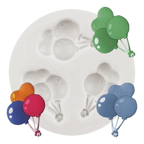 Moldes De Silicona Para Globos Y Decoración De Cupcakes