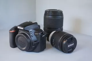 Cámara Reflex Nikon D5600 + Nikkor 18-55mm + Nikkor 18-140mm