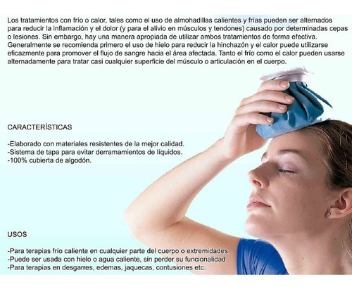 Imagen 6 de 7 de Bolsa Compresa Con Sujetador Terapía Fría O Caliente Oppo