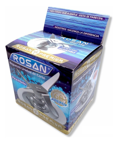 Aspa Rosan Para Licuadora Oster Clásico Uso Rudo