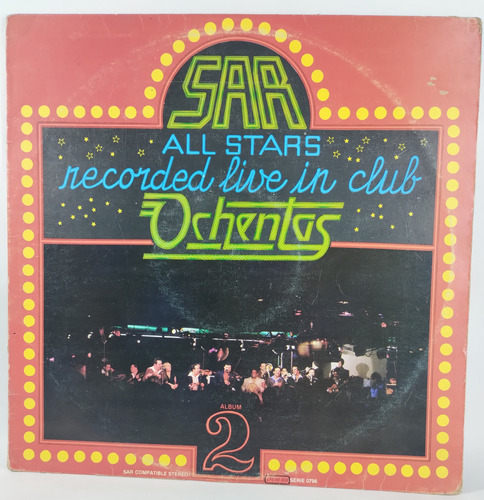 Lp Sar All Star Recorded Live In Club Ochentas Vol 2