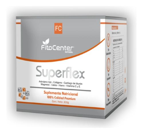 Super Flex Fitocenter Previene Osteoporosis & Artritis 30und