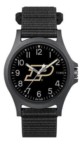 Reloj Timex Collegiate Pride Purdue Boilermaker Para Hombre,