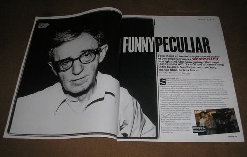 Woody Allen _ Lote De Muitos Recortes Originais