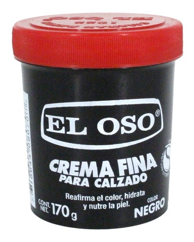 Crema Para Calzado El Oso 170 Grs