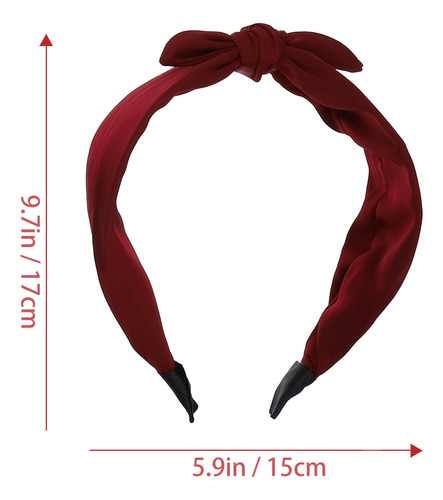 6 Unidades De Diadema Con Forma De Lazo De Ala Ancha, Precio