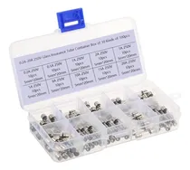 Comprar Fusible 100 Uds Juego Tubo Vidrio Soplado Rapido 5x20mm Kits