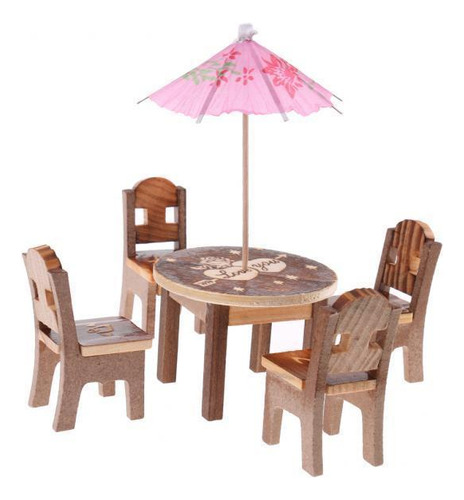 Juguete De Muebles De Casa De Juego 3 Piezas